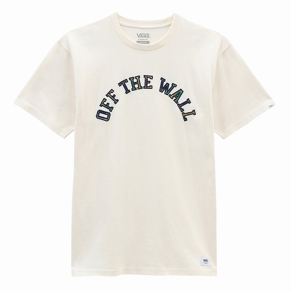 Men's Vans Anaheim T Shirts Beige | USA29407
