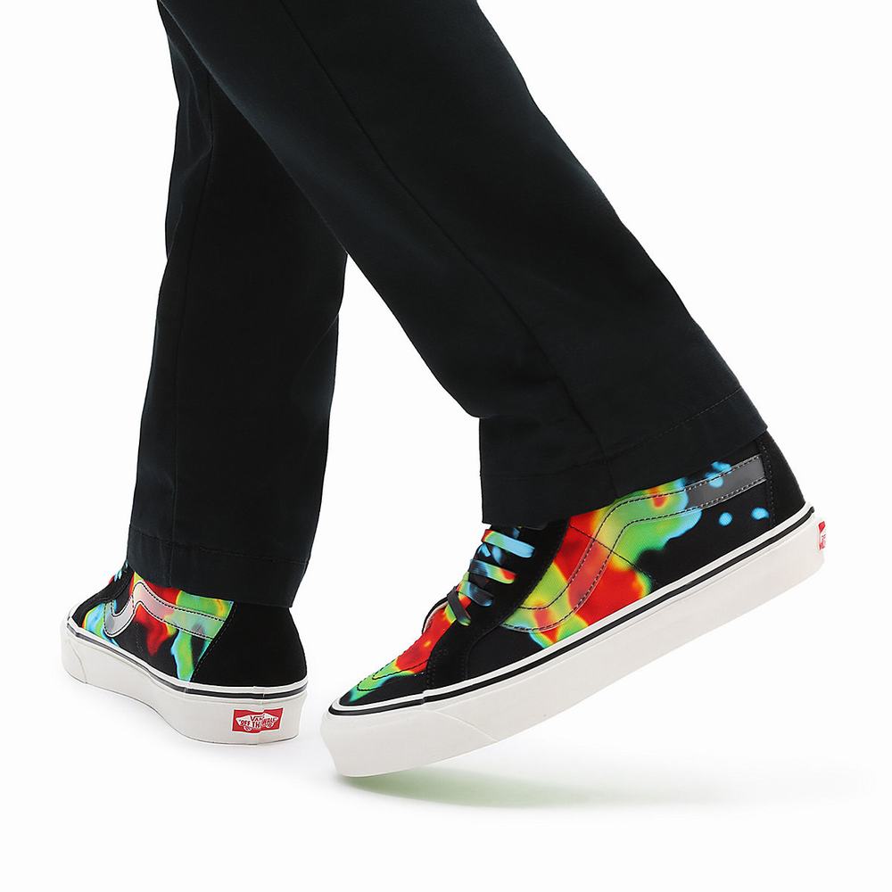 Women's Vans Anaheim Factory Sk8-Hi 38 DX Sneakers Green / White | USA76290