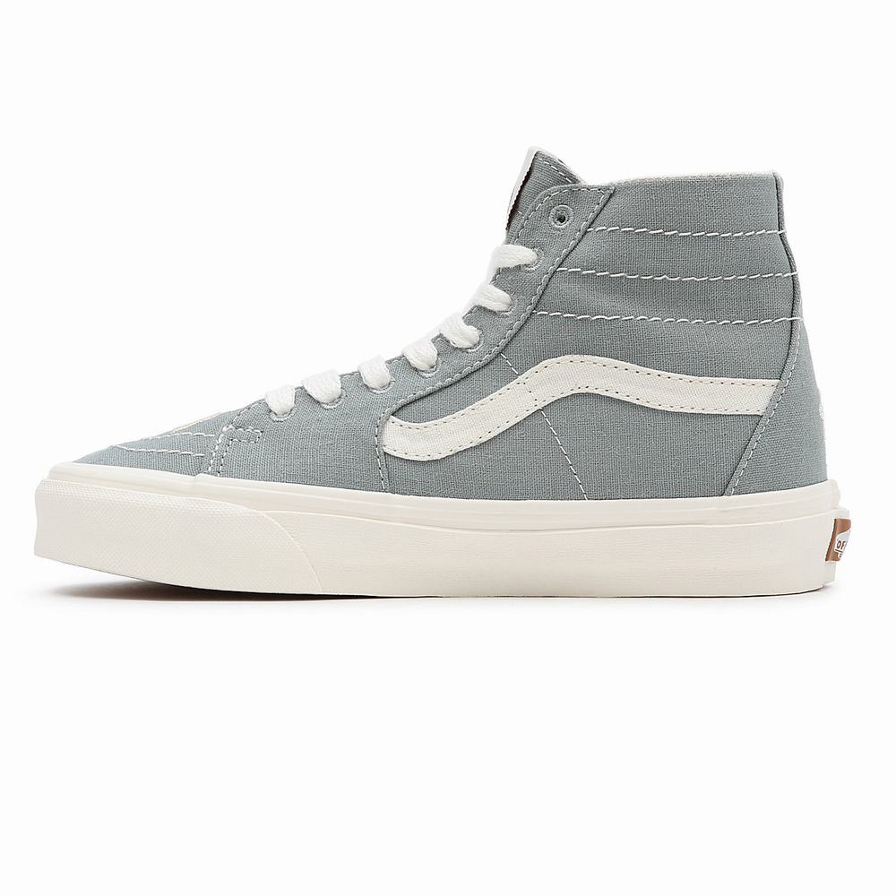 Women's Vans Eco Theory Sk8-Hi Tapered Sneakers Green | USA63245