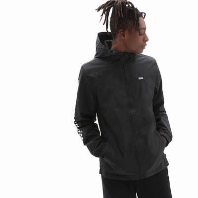 Men's Vans Garnett Jackets Black | USA69315